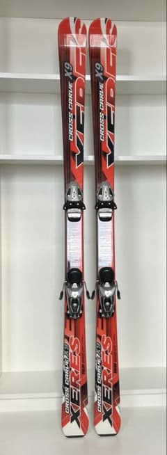 CROSS CARVE X9思ってるより曲る！カービングスキー 160とストック CROSS CARVE X9思ってるより曲る！カービングスキー 160とストック