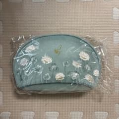 クローバー刺繍のオリジナルメッシュポーチ　山田養蜂場のサムネイル