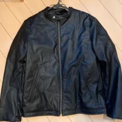 ナノユニバース　ライダースジャケット レザージャケットのサムネイル