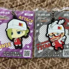 値下げ 進撃の巨人 ラバーストラップ セットのサムネイル