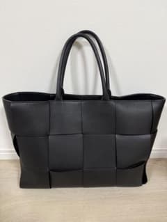 BOTTEGA VENETA ビジネスバッグ ブラック アルコトート ボッテガヴェネタ アルコ トート ラージ ビジネスバッグ 黒 - メルカリ