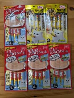 ciao ちゅーる　かつお味　かつお節味　計24本のサムネイル
