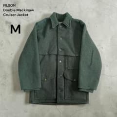 【希少】USA製 FILSON ダブルマッキーノ クルーザージャケット M相当