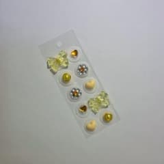 耳つぼジュエリー✴︎ 黄色.イエロー　♯31のサムネイル