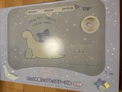 (未使用品)ビッグ木製ラップトップテーブル　すみっこぐらし とかげ