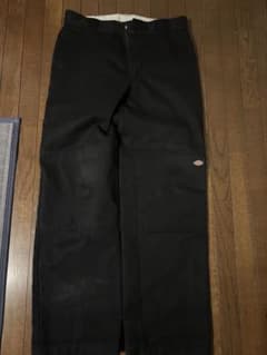 Dickies ダブルニー 黒 w32のサムネイル