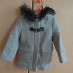 ZARA グレーコート 104cmのサムネイル