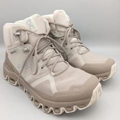 美品】On オン クラウドロック ウォータープルーフ 防水 登山靴 23.0  