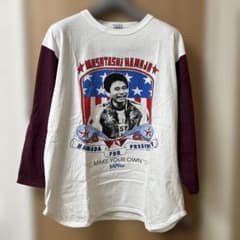 週末値下☆SAPEur 浜田雅功　七分袖　ロンT SAPEur×浜田雅功コラボ 7分袖 XXLサイズ - メルカリ