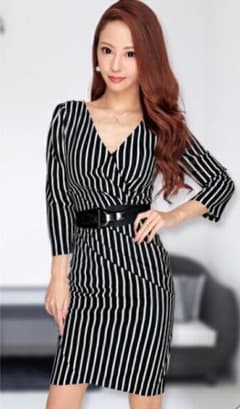 ♥︎R様 専用♥︎SOBRE カシュクールドレス (XL)のサムネイル