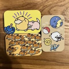 【バラ売り可】ポケモンプチ缶　逃げるシリーズ3点セットのサムネイル