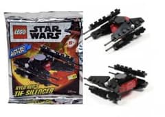 LEGO 카이로 렌 TIE 소음기 스타 워즈 마이크로 스케일