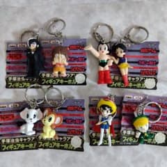 手塚治虫 キャラアソート フィギュアキーホルダー全8種 リボンの騎士