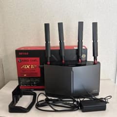 BUFFALO WXR-5950AX12 Wi-Fi 6 ルーターのサムネイル