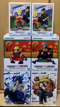 NARUTO72Series 6体セットまとめ売り - メルカリ