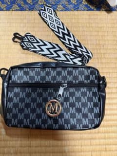 Mモノグラム柄 ショルダーバッグ ブラックのサムネイル