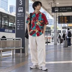 赤水色アロハ XL 一枚でインパクト出せるのサムネイル