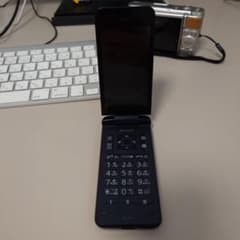 docomo KY-42C 折りたたみ式携帯電話 ブラック - メルカリ