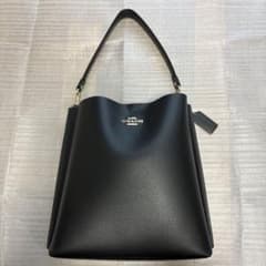 みさ様専用】COACH モリー 2way バケットバッグ 黒 H28cm - メルカリ