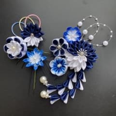 つまみ細工 髪飾り 成人式 七五三 浴衣 発表会 200