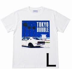 （新品）TOKYO はBUBBLE Tシャツ Ｌホワイトのサムネイル