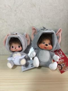 톰과 제리 × 몬치치 ☆ 콜라보 체인 마스코트 2 체 세트 신품