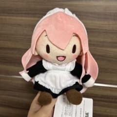 巡音ルカ ふわふわぬいぐるみ メイドver. 巡音ルカ メイド ふわぷち ミニぬいぐるみ - メルカリ
