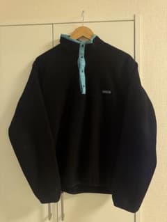 80s アメリカ製　patagonia スナップT フリース プルオーバー XLのサムネイル