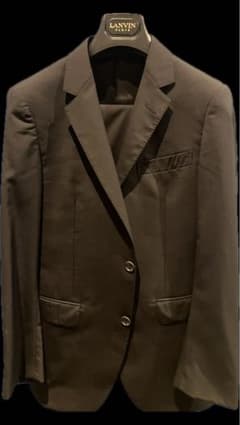 lanvin Paris ルカ期 セットアップ ブラック44 - メルカリ
