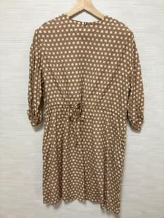 GRANDMAMAMADAUGHTER ノーカラーワンピース　チュニックのサムネイル
