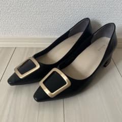 RANDA パンプス ブラック 23.5cmのサムネイル