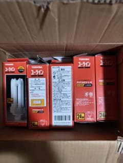 TOSHIBA ユーライン FHT24EX-L-K 24W 蛍光灯 10個セット - メルカリ