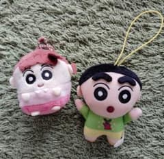 크레용 신짱 마스코트 2개 세트