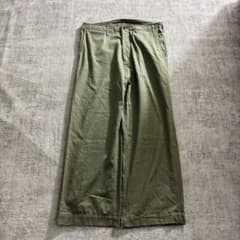 chimala チマラ ヘリンボーン ワークパンツ ミリタリーパンツ カーキ