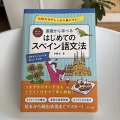 オールカラー　基礎から学べる はじめてのスペイン語文法のサムネイル