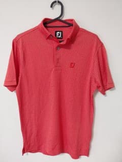 FootJoy フットジョイ 半袖ポロシャツ レッドのサムネイル