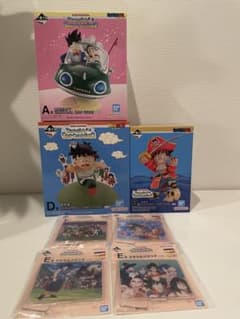 드래곤 볼 이치 반 쿠지 SNAP COLLECTION2 A, B, D 상 3 점 세트