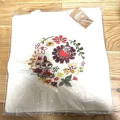 MOOMIN リトルミイ 刺繍 トートバッグ オーガニックコットンのサムネイル