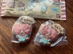 【最終値下げ】BT21クッキーチャームコット　TATA タタ　2個セットのサムネイル