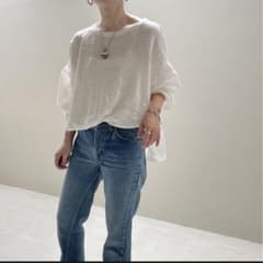 argue LINENPANAMA DRYWASH WIDEPULLOVERのサムネイル