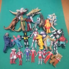 d*3様 ウルトラマン 怪獣 ソフビ フィギュア 27体 大量セット まとめ
