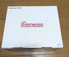 NTTドコモ SHARP home 5G HR01 ダークグレーのサムネイル