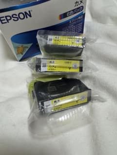 tssn.さん専用☆EPSON 純正インク カメ イエロー3個 シアン3個 - メルカリ