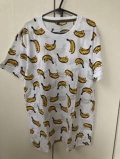 【新品】メンズTシャツ半袖 ストリート 派手 バナナ ばななのサムネイル