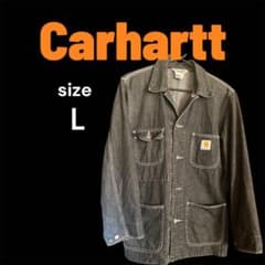 《美品》Carhartt ダークデニムジャケット Lのサムネイル
