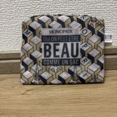 新品　パリ　モノプリMONOPRIX エコバッグのサムネイル