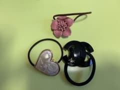 ヘアゴム3点セットのサムネイル