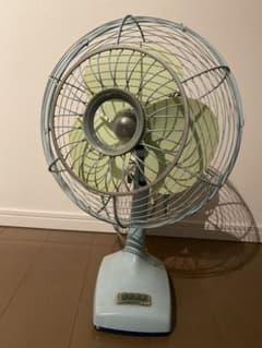値下！【アンティーク家電】1961年購入　ナショナル　レトロ　扇風機のサムネイル