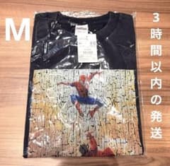 【本日限り】新品 スパイダーマン Tシャツ Mサイズ　ミセス　大森元基さん着用のサムネイル