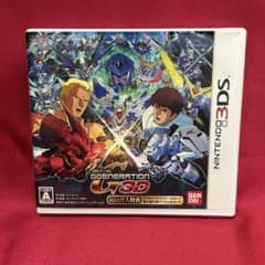 3DS SD 건담 지 제너레이션 3D 첫회 봉입 카드 첨부